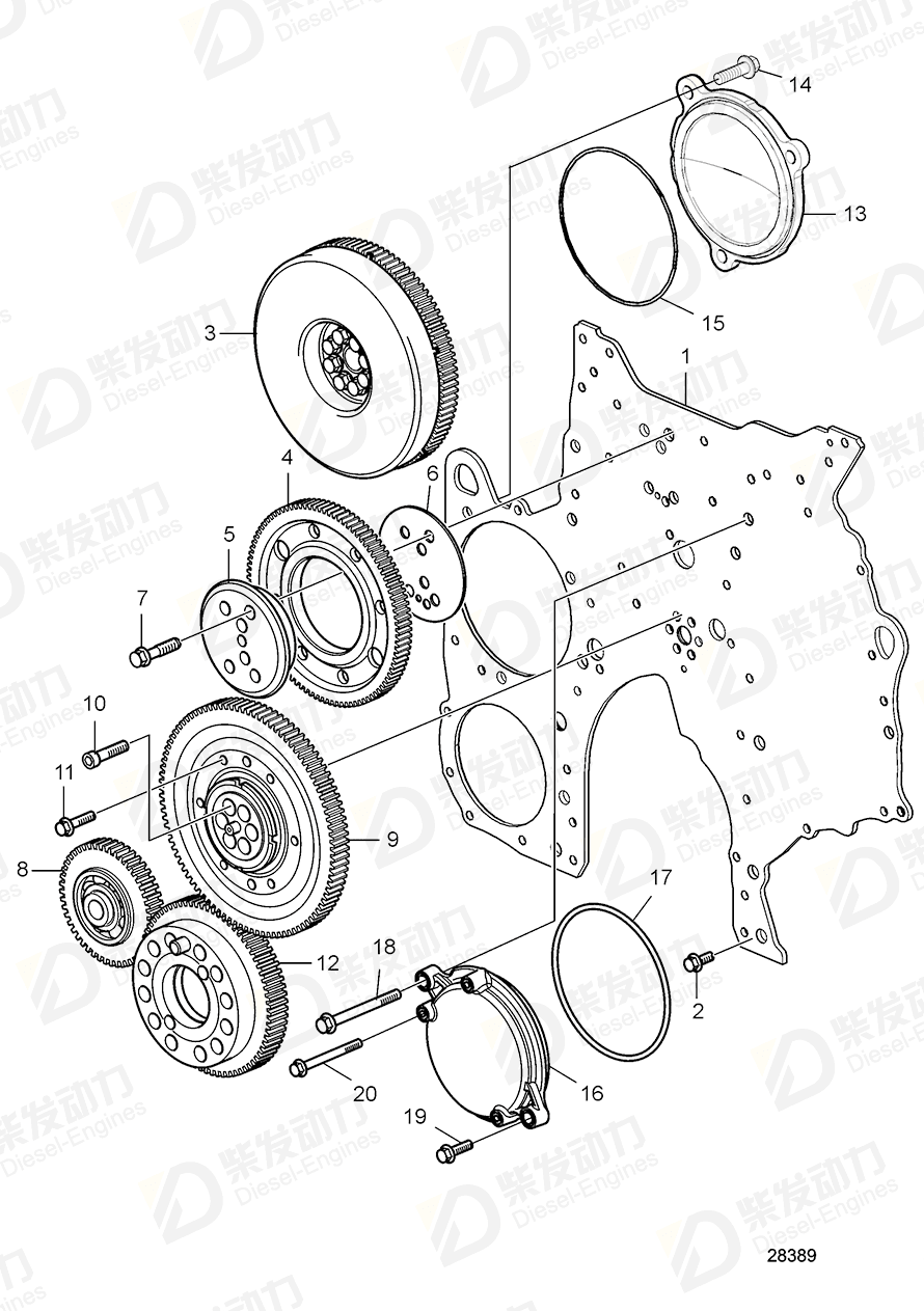 volvo penta Flange screw 984816 Drawing volvo penta Flange screw 984816 Drawing